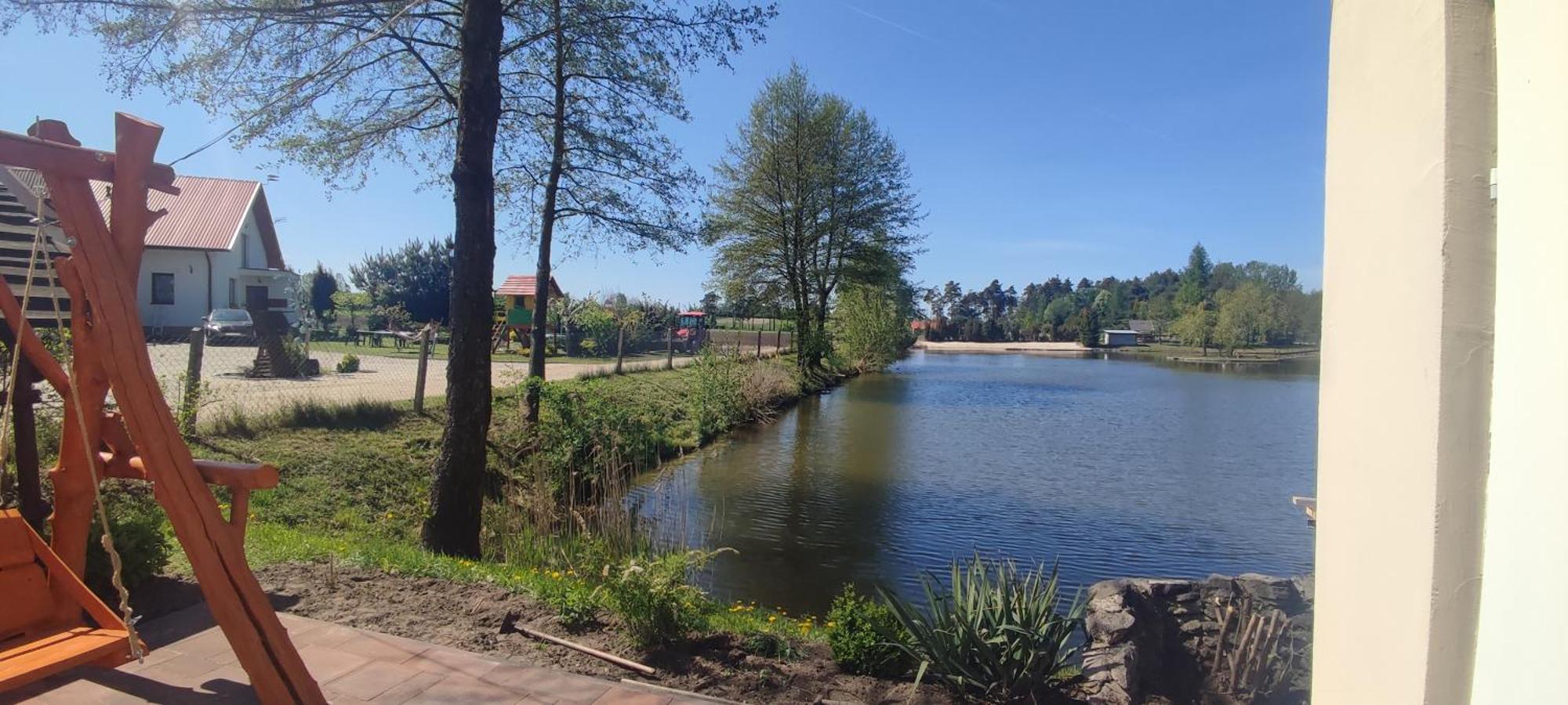 Villa Agrowczasy Nad Stawem Gartatowice Esterno foto