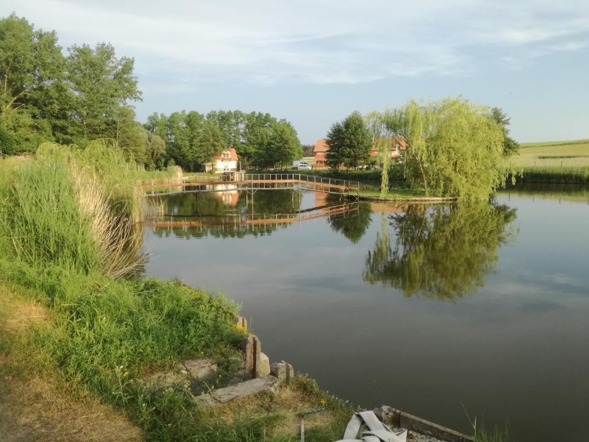 Villa Agrowczasy Nad Stawem Gartatowice Esterno foto